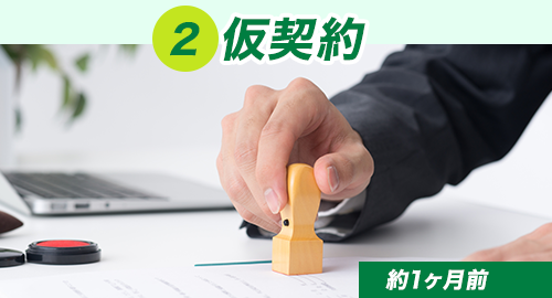 仮契約
